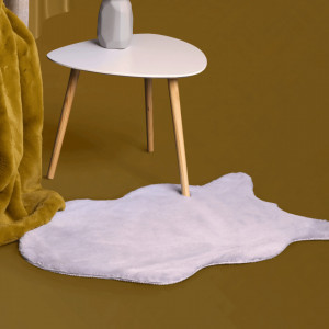 Blană artificială, albă, 60x90 cm - TP290834 - Img 7