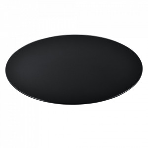 Blat sticla masa, 900 x 8 mm, ESG sticla securizata, negru - P61988442