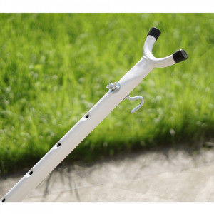 Cadru, stand pentru suspendat hamac, alb, 275x100x100 cm - TP267606 - Img 6