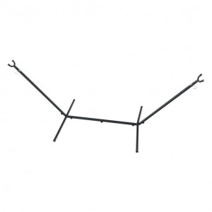 Cadru, stand pentru suspendat hamac, negru, 300x120x110 cm - TP262382 - Img 4