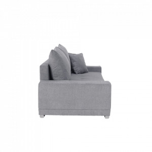 Canapea extensibilă, gri deschis, 255x105x98 cm - TP303455 - Img 15