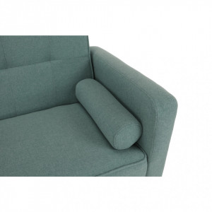 Canapea extensibilă, material verde-mentol, 189x76x89 cm - TP234739 - Img 11