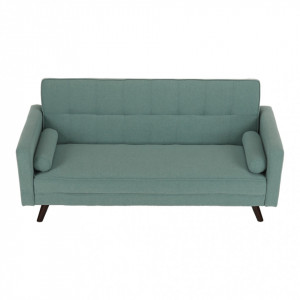 Canapea extensibilă, material verde-mentol, 189x76x89 cm - TP234739 - Img 13