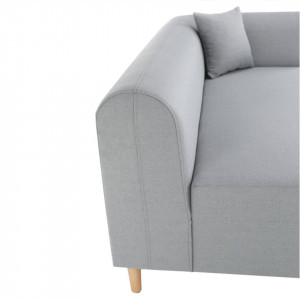 Canapea, gri, dreapta, 144x67x76 cm - TP238796 - Img 10