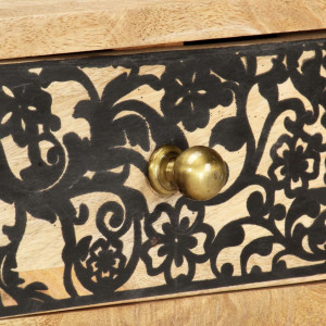 Comoda TV, 100 x 30 x 45 cm, lemn masiv de mango - V247999V - Img 3