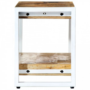 Comoda TV, 150 x 30 x 40 cm, lemn masiv de mango - V247825V - Img 4