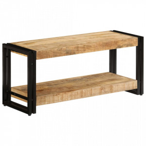 Comoda TV, 90x30x40 cm, lemn masiv de mango - V247808V