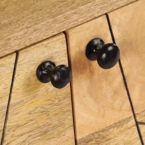 Comoda TV, lemn masiv de mango, 140 x 30 x 40 cm - V246154V - Img 2