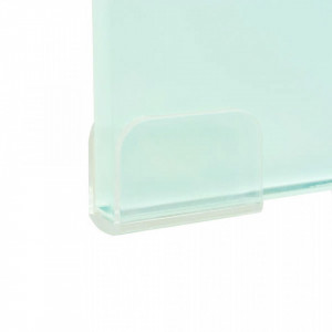 Comoda TV/Suport monitor, sticla transparenta, 100 x 30 x 13 cm - V244147V - Img 3