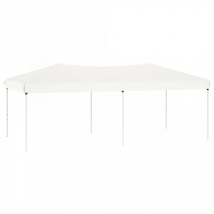 Cort pliabil pentru petreceri, alb, 3x6 m - V93538V