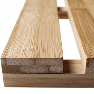 Covor antiderapant pentru baie, bambus natural lăcuit, 59x38x3 cm - TP272283 - Img 8