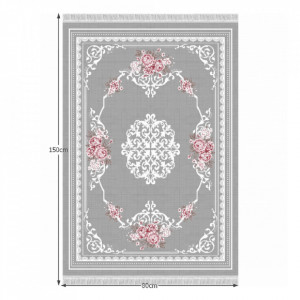 Covor, gri, 80x150 cm - TP203321 - Img 13