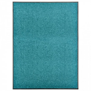 Covoras de usa lavabil cyan 90x120 cm - V323460V