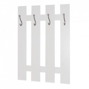 Cuier de perete, panel alb, 70x100x3 cm - TP185310 - Img 5