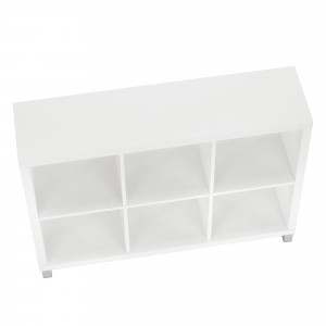 Dulap biblioraft, alb, 111x29x83 cm - TP69940 - Img 11