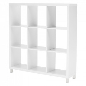 Dulap biblioraft, alb, 111x29x83 cm - TP69942 - Img 17