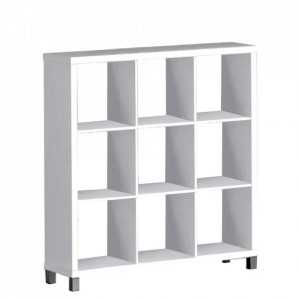 Dulap biblioraft, alb, 111x29x83 cm - TP69942 - Img 6