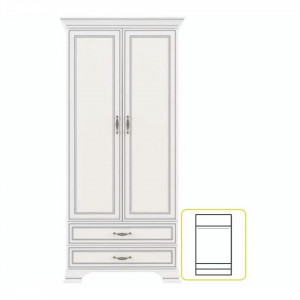 Dulap cu două uşi, crem - TP147848 - Img 2