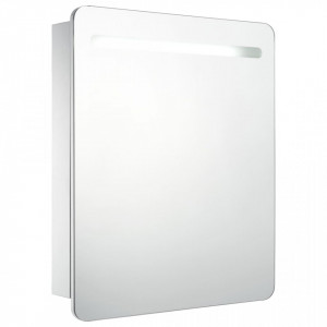 Dulap de baie cu oglinda si LED-uri, 68 x 9 x 80 cm - V285119V - Img 2