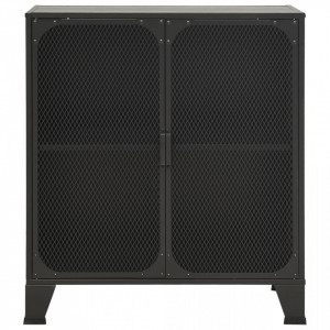 Dulap de depozitare,gri,72x36x82cm,metal și MDF - V335908V - Img 3