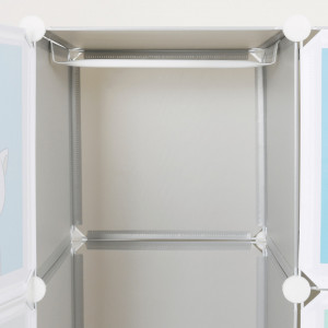Dulap modular pentru copii, gri - TP288673 - Img 2
