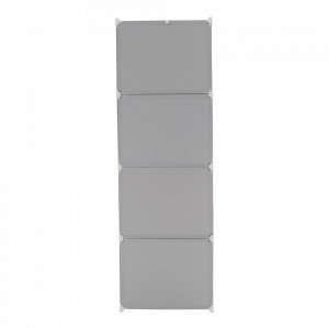 Dulap modular pentru copii, gri - TP288673 - Img 17