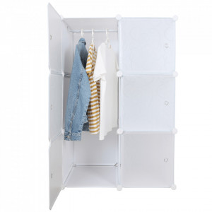 Dulap modular practic, alb - TP288646 - Img 6