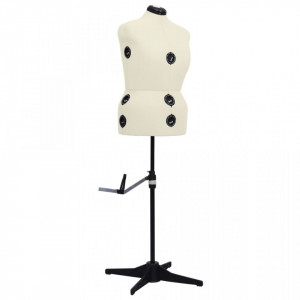 Formă pentru rochie femeie reglabilă crem, dimensiune L 44-50 - V288490V - Img 2