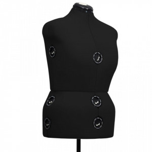 Formă pentru rochie femeie reglabilă negru, dimensiune L 44-50 - V288491V - Img 4