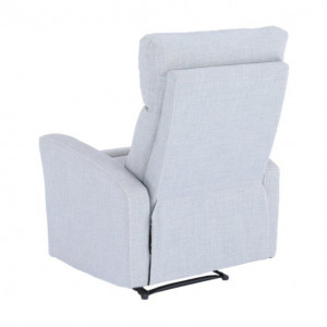 Fotoliu pentru relaxare, material textil gri deschis - TP127851 - Img 14