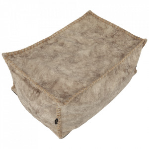 Fotoliu tip sac cu taburet, gri-maro - TP258168 - Img 18