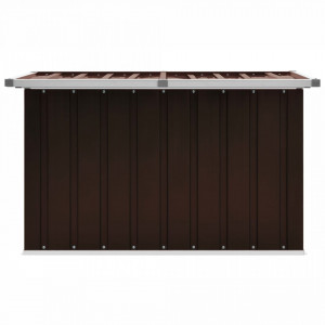Lada de depozitare pentru gradina, maro, 109 x 67 x 65 cm - V46260V - Img 3