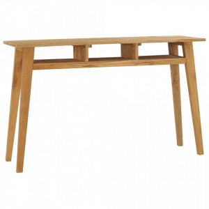 Masa consola, 120 x 35 x 75 cm, lemn masiv de tec - V288846V