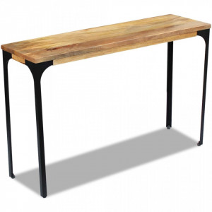 Masa consola din lemn de mango, 120x35x76 cm - V243339V - Img 3