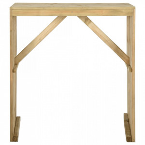 Masă de bar, 100x60x110 cm, lemn de pin tratat - V318416V