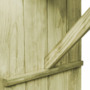 Masa de bar, 170 x 60 x 110 cm, lemn de pin tratat - V44902V - Img 4