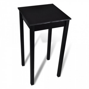 Masa de bar din MDF, negru, 55 x 55 x 107 cm - V240379V