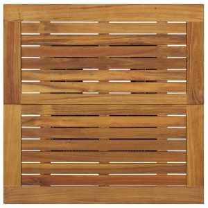 Masă de bar, negru, 80x80x110 cm, poliratan/lemn masiv acacia - V313465V - Img 4