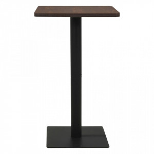 Masa de bistro, cenusiu inchis, 70 x 70 x 107 cm - V321927V - Img 2