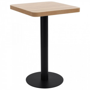Masa de bistro, maro deschis, 50 x 50 cm, MDF - V286427V