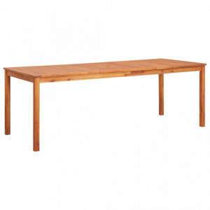 Masa de gradina, 215 x 90 x 74 cm, lemn masiv de acacia - V45963V