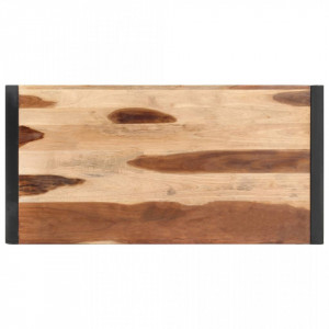 Masa de sufragerie, 120x60x75 cm, lemn masiv finisaj sheesham - V321539V - Img 3