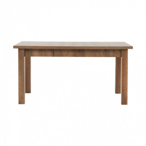 Masă extensibilă pentru dining,culoarea stejar închis, 160-203x90 cm - TP86191 - Img 13
