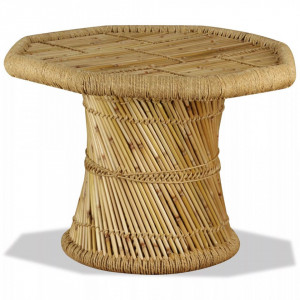 Masuta de cafea Bambus Octogonal 60x60x45 cm - V244219V - Img 3