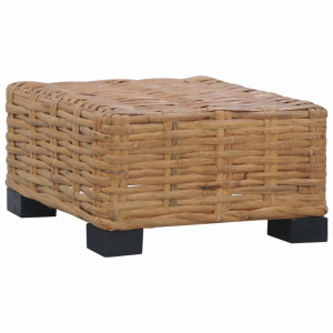 Masuta de cafea, natural, 47 x 47 x 28 cm, ratan - V286282V