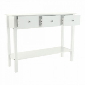 Măsuţă tip consolă, albă, 100x74x30 cm - TP251695 - Img 3