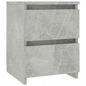 Noptiera, gri beton, 30 x 30 x 40 cm, PAL - V800521V - Img 2