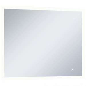 Oglinda cu LED de perete de baie cu senzor tactil, 80 x 60 cm - V144736V - Img 4