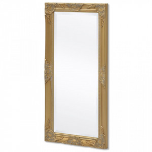 Oglinda de perete in stil baroc, 100 x 50 cm, auriu - V243680V - Img 4