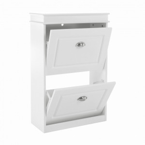 Pantofar, 2 compartimente, alb, 53x82x24 cm - TP257686 - Img 10
